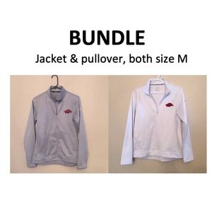bundle: Arkansas Nike Jacket & Pullover